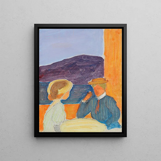 Marianne von Werefkin - Paar im Gesprch.webp