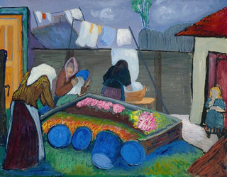 Les blanchisseuses - Marianne von Werefkin — artwork view