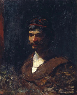 Mariano Fortuny Marsal - Bust of a Man Allegory of Bacchus.webp