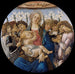 Marie with the Child and Singing Angels - Sandro Botticelli — displayed in an interior