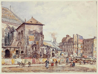 L'église Saint-Nicolas, rue Raumer - Marie-Désiré Bourgoin — artwork view