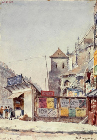 MarieDsir Bourgoin - Palissade autour de lglise SaintNicolas rue Raumur.webp