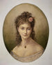 Portrait of Sarah Bernhardt - Marie-Désiré Bourgoin — artwork view
