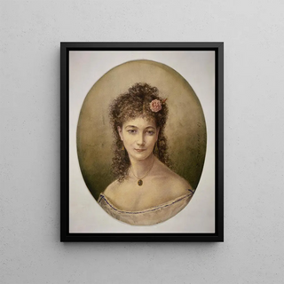 MarieDsir Bourgoin - Portrait de Sarah Bernhardt.webp
