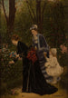 Au jardin - Marie-François Firmin-Girard — artwork view