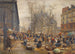Autumn Market at Les Halles - Marie-François Firmin-Girard — artwork view