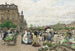 The Flower Quay - Marie-François Firmin-Girard — artwork view