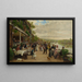 The Sunday at Bas-Meudon - Marie-François Firmin-Girard — framed artwork on a wall