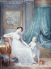 Portrait painting presumed of Madame Marie Alexandre Vincent and her son André - Marie-Gabrielle Capet — artwork view