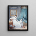 Portrait painting presumed of Madame Marie Alexandre Vincent and her son André - Marie-Gabrielle Capet — framed artwork on a wall