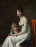 Madame Philippe Panon Desbassayns de Richemont Jeanne Églé Mourgue and Her Son Eugène - Marie-Guillemine Benoist — artwork view
