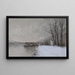 Snow Effect - Marie-Joseph Léon Clavel Iwill — framed artwork on a wall