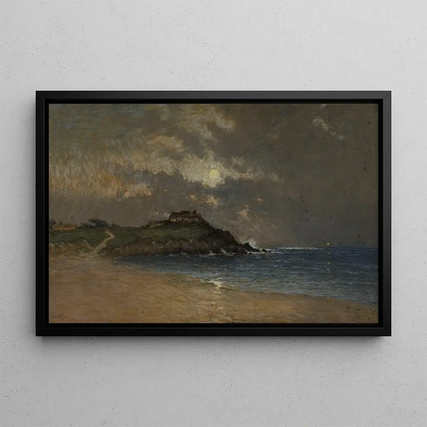 La grande côte Royan - Marie-Joseph Léon Clavel Iwill — framed artwork on a wall