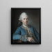 Marie-Joseph Peyre 1730-1785 - Marie-Suzanne Giroust — framed artwork on a wall