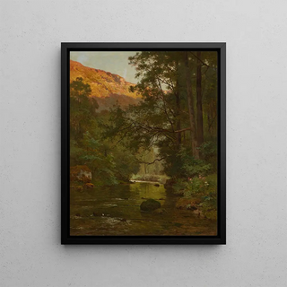 MarieVictorEmile Isenbart - Bord de rivire effet de lumire dans le Doubs.webp