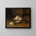 Who will get it? - Marie-Yvonne Laur — framed artwork on a wall