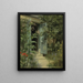 Les pas des fleurs - Marie Adrien Lavieille — framed artwork on a wall