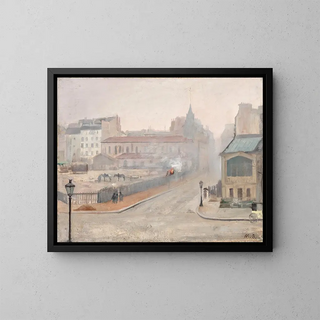 in the fog - Marie Bashkirtseff — framed artwork on a wall