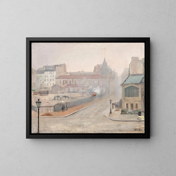 in the fog - Marie Bashkirtseff — framed artwork on a wall