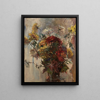 Marie Bracquemond - Bouquet of flowers in a glass bowl.webp