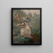 Crayfish Fishing - Marie Bracquemond — framed artwork on a wall