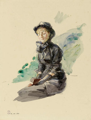 Marie Bracquemond - Femme assise.webp