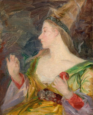 Marie Bracquemond - Lady with a hennin.webp