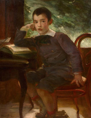 Marie Bracquemond - Portrait of Pierre Bracquemond as a child.webp