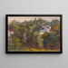Petite vue de Sèvres - Marie Bracquemond — framed artwork on a wall