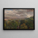 View of Paris - Marie Bracquemond — framed artwork on a wall