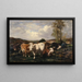 Herd - Marie Dieterl — framed artwork on a wall