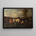 Les hauteurs de Toutainville, Normandie - Marie Dieterl — framed artwork on a wall