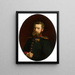 Portrait of Théophile Krebs - Marie Dürr Grossmann — framed artwork on a wall