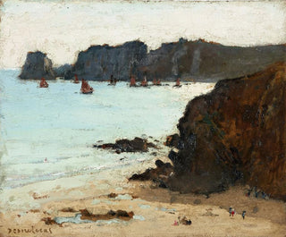 Camaret, the pile of peas - Marie Désiré Lucas — artwork view