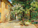 A view of the courtyard at No. 8 Dreilaufergasse, 1070 Vienna - Marie Egner — artwork view