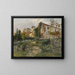 Old Wall Painting - Marie Egner — framed artwork on a wall