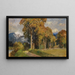 Near Gmünd in autumn - Marie Egner — framed artwork on a wall