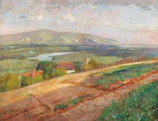 View of the Bisamberg - Marie Egner — artwork view