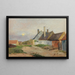 Evening in Brittany - Marie Egner — framed artwork on a wall