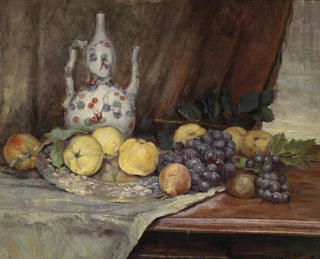 Still life with a coffee pot - Marie Egner — artwork view