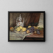 Still life with a coffee pot - Marie Egner — framed artwork on a wall