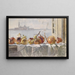 Grenades sur un rebord de fenêtre - Marie Egner — framed artwork on a wall