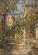 Cour de monastère à Capri - Marie Egner — framed artwork on a wall