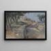 Partie près de Fiume - Marie Egner — framed artwork on a wall