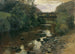 Eau de forêt avec pont - Marie Egner — artwork view