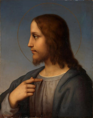 Marie Ellenrieder - Brustbild Christi im Profil.webp