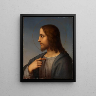 Marie Ellenrieder - Brustbild Christi im Profil.webp