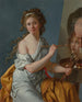 Self-portrait - Marie Guilhelmine Benoist — artwork view