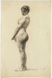 Standing Female Nude Painting - Marie Mathieu — artwork view