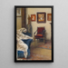 Atelier intérieur Marie Müller à l'Académie de Vienne - Marie Müller — framed artwork on a wall
